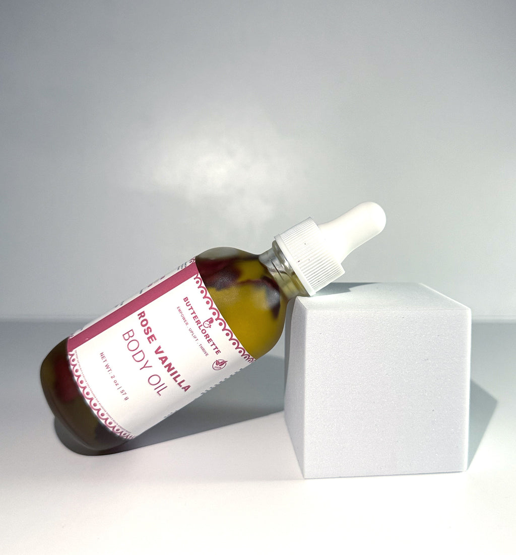 Rose Vanilla Body Oil