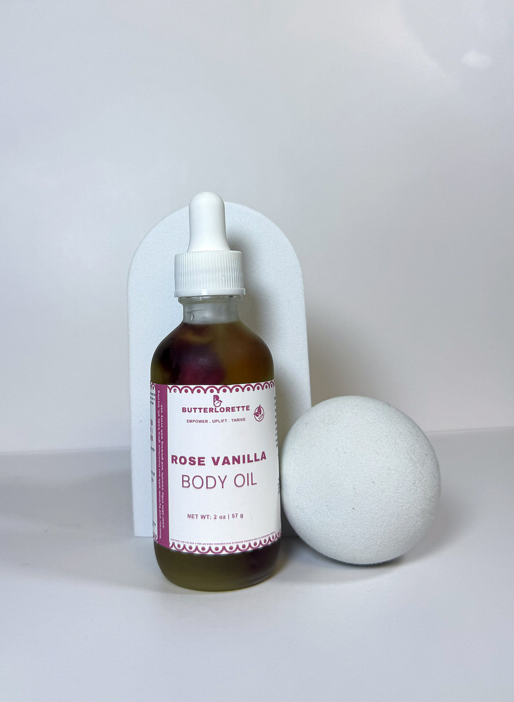 Rose Vanilla Body Oil