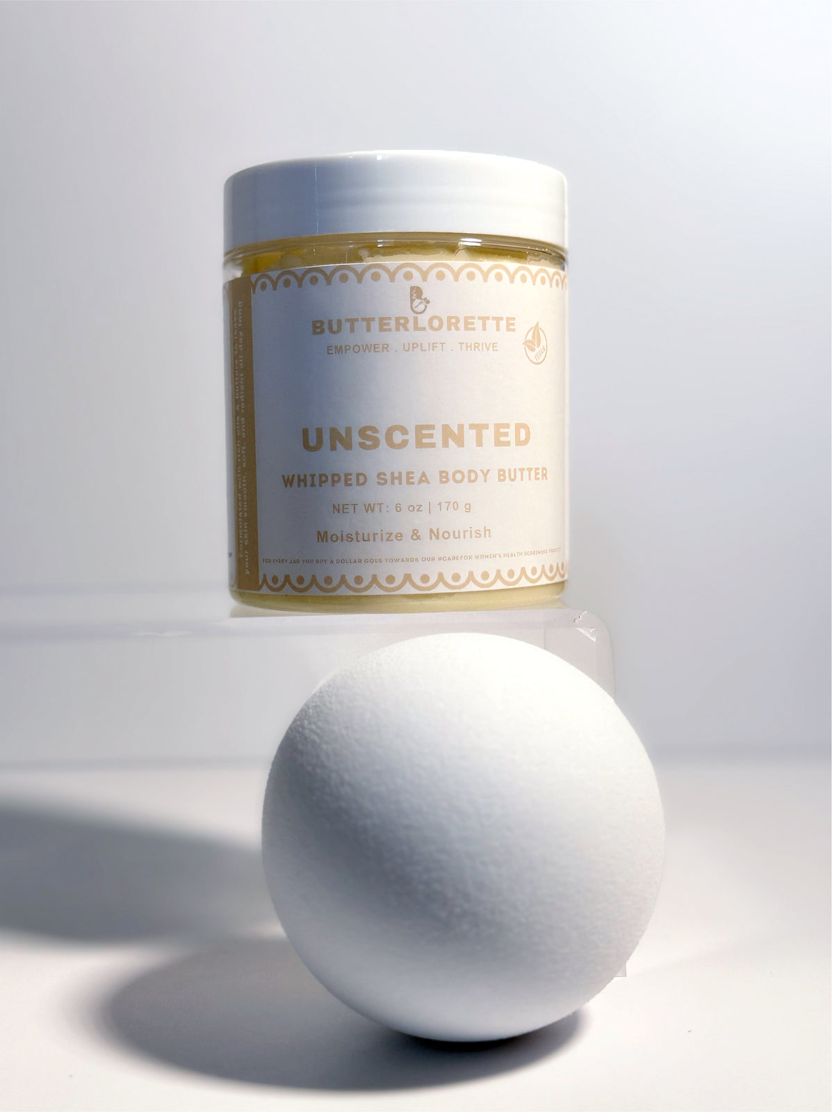Unscented Whipped Shea Body Butter