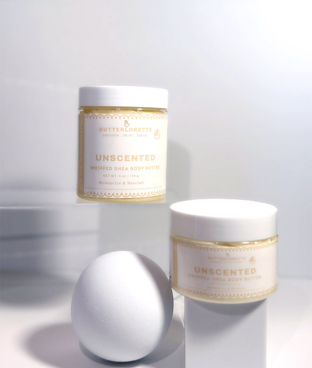 Unscented Whipped Shea Body Butter