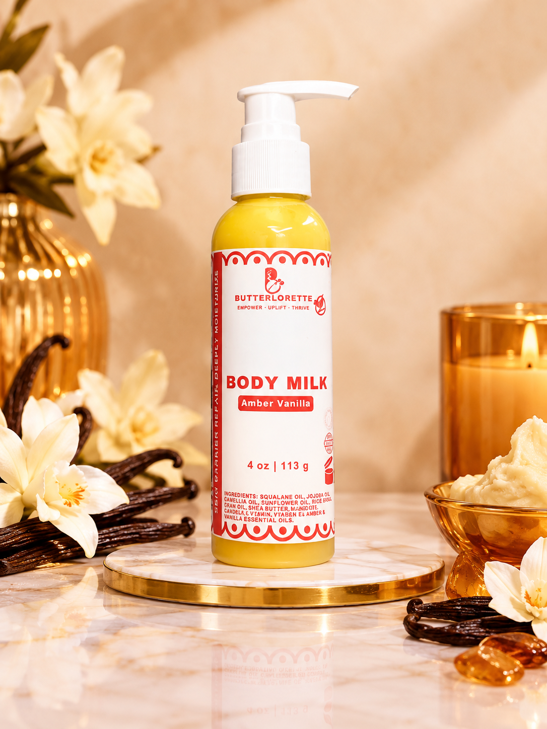 Amber Vanilla Body Milk