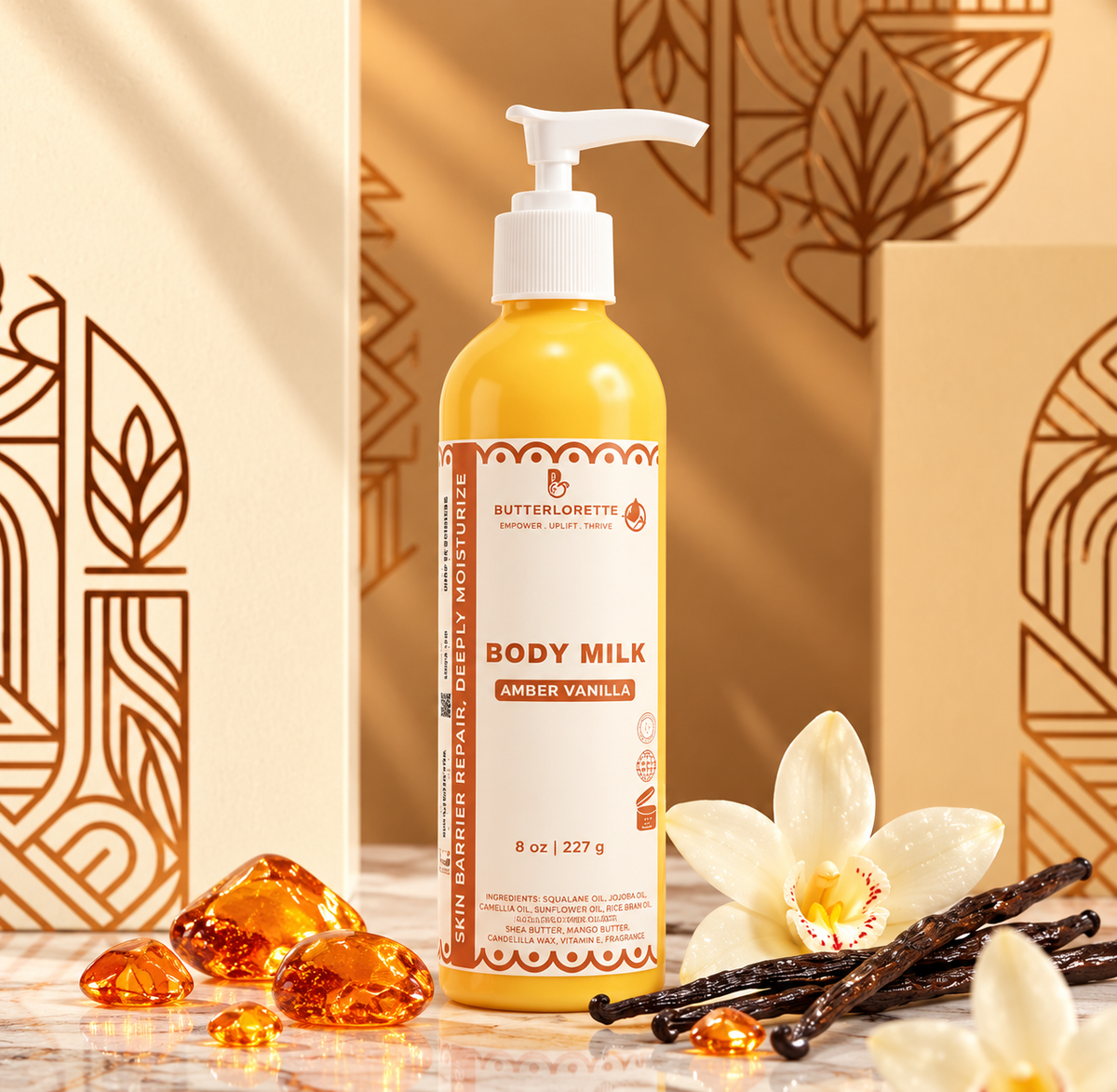 Amber Vanilla Body Milk