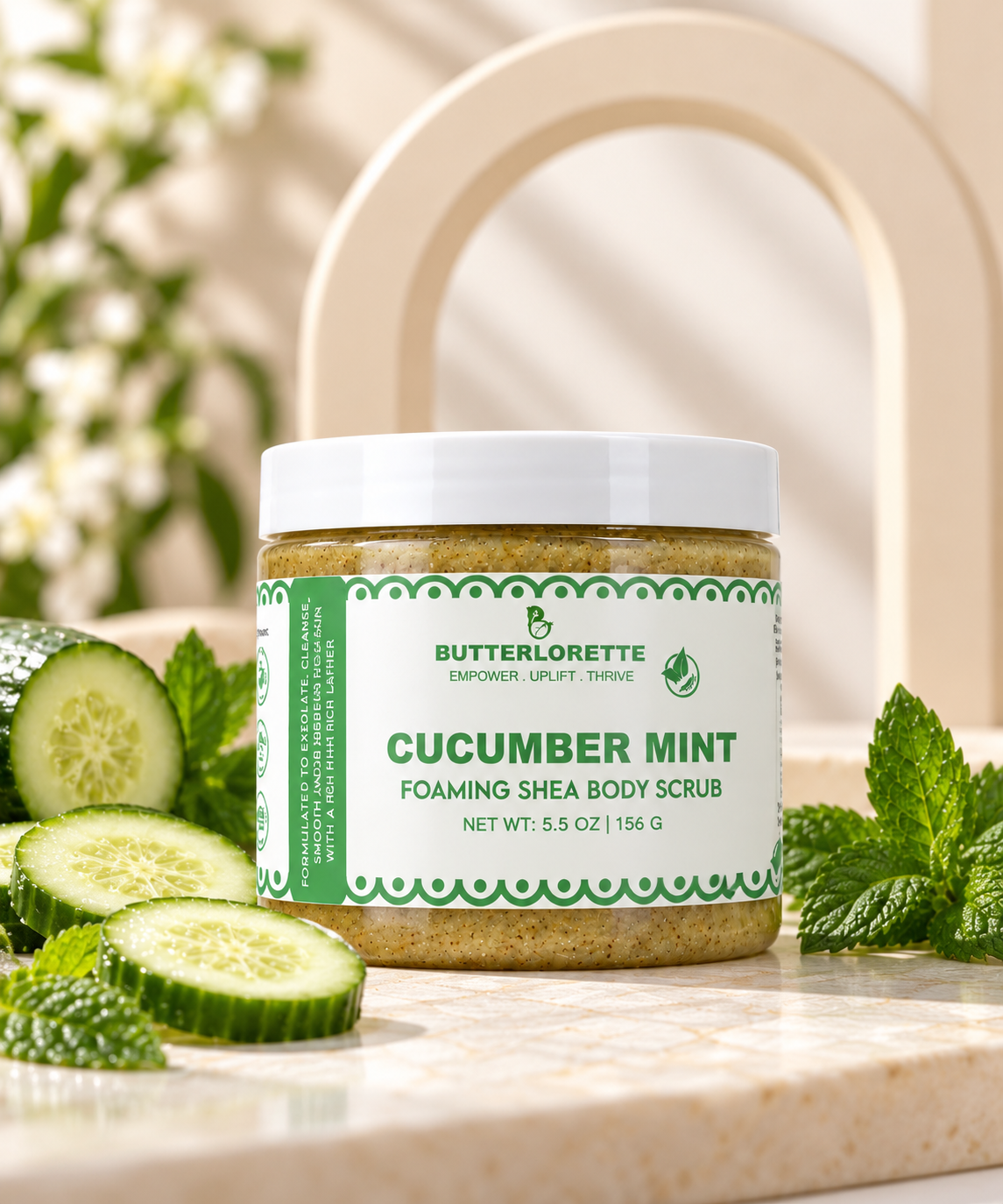 Cucumber Mint Body Scrub