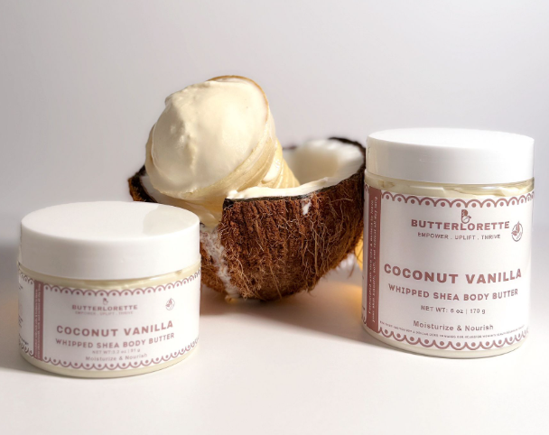 COCONUT VANILLA WHIPPED BODY BUTTER