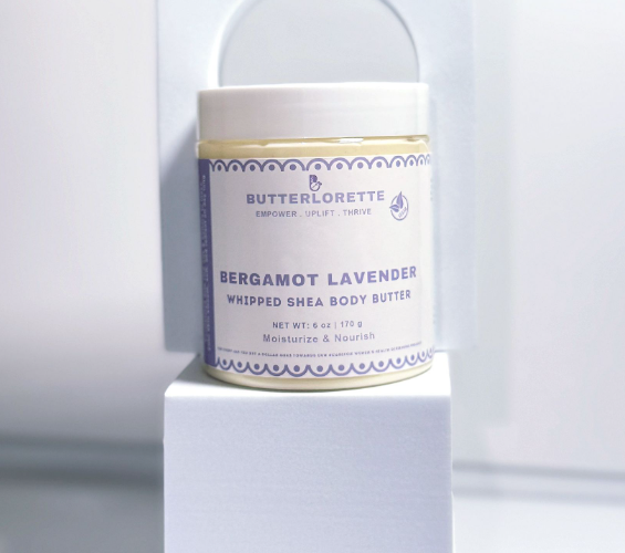 BERGAMOT LAVENDER WHIPPED BODY BUTTER