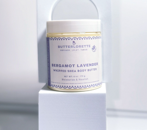 BERGAMOT LAVENDER WHIPPED BODY BUTTER
