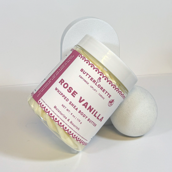 ROSE VANILLA WHIPPED BODY BUTTER