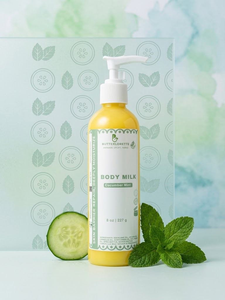 CUCUMBER WITH MINT  BODY MILK
